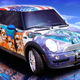 Illustration for article titled Mini Cooper Covered In One Million Swarovski Crystals... Is Proud To Be An American?